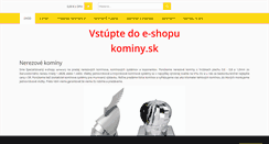 Desktop Screenshot of nerezove-kominy.sk